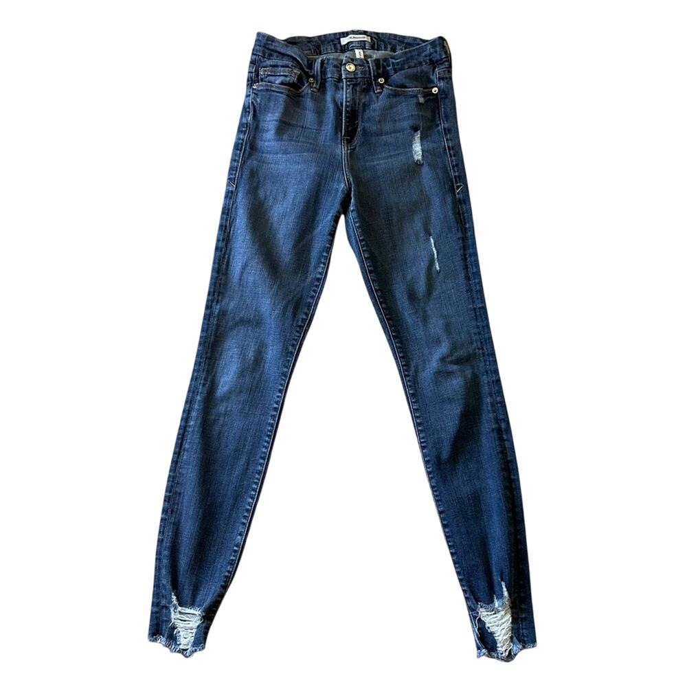 Good American Good Legs Jeans Distressed Ripped
